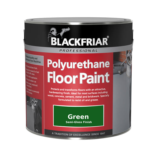 Blackfriar Professional Polyurethane Floor Paint - Green