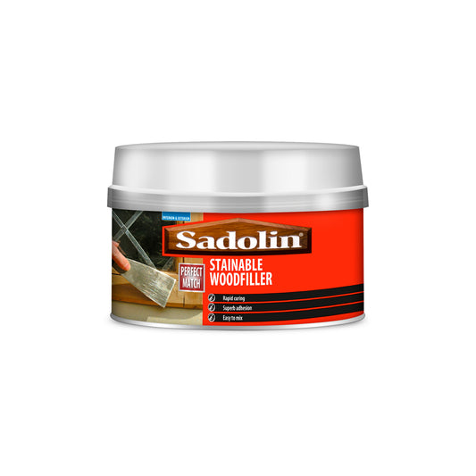 Sadolin Stainable Woodfiller for Larger Repairs to Interior and Exterior Wood - Natural - 350ml