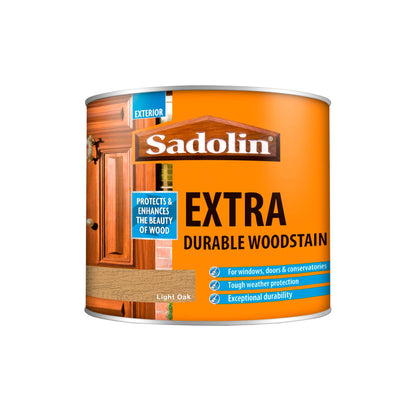 Sadolin Weatherproof Exterior Wood Stain for Ultimate Protection - Light Oak