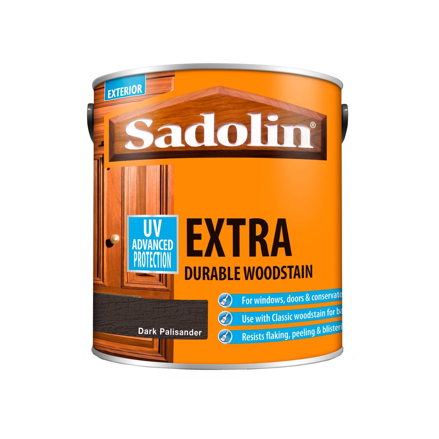 Sadolin Weatherproof Exterior Wood Stain for Ultimate Protection - Dark Palisander