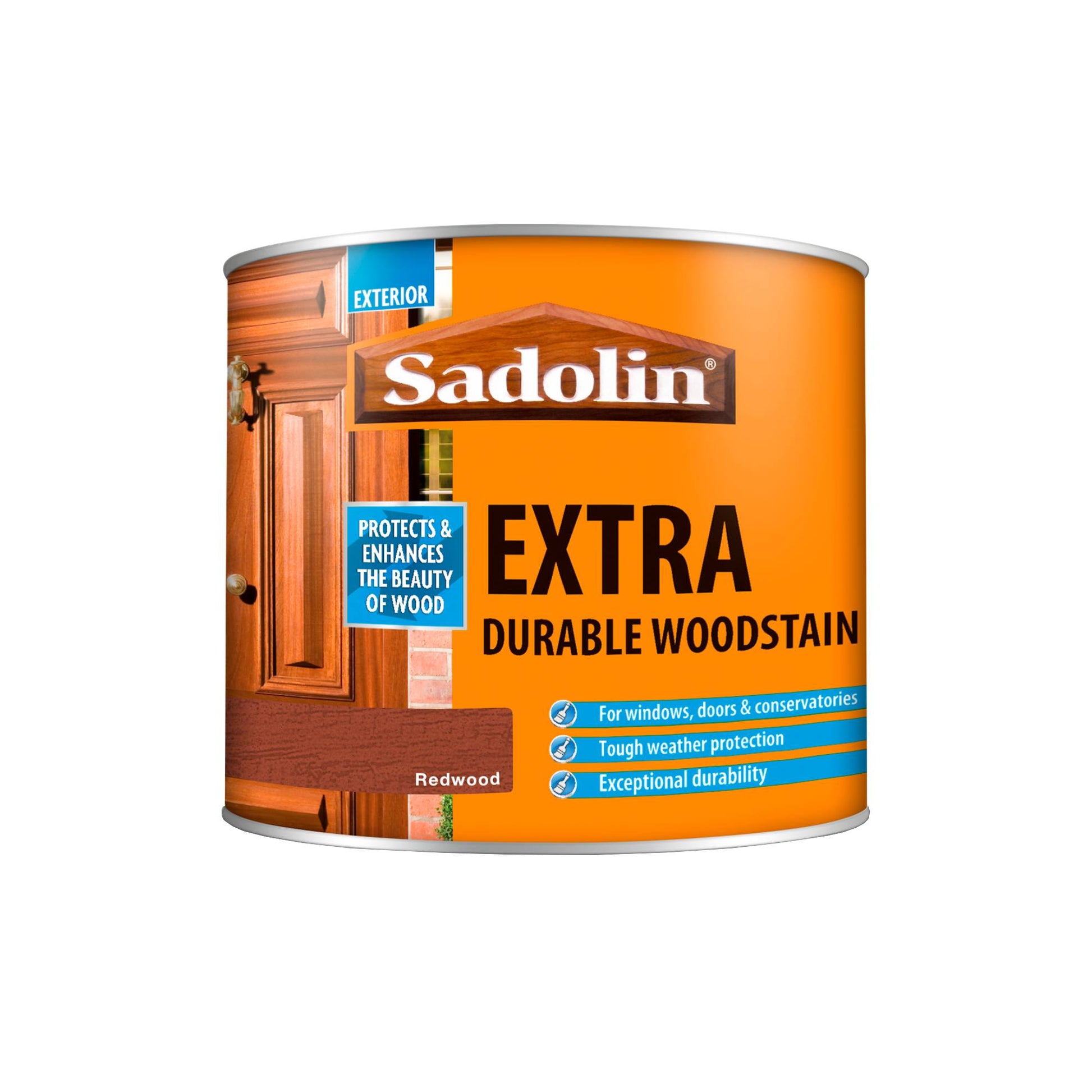 Sadolin Weatherproof Exterior Wood Stain for Ultimate Protection - Redwood