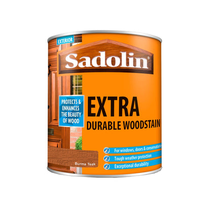 Sadolin Weatherproof Exterior Wood Stain for Ultimate Protection - Burma Teak