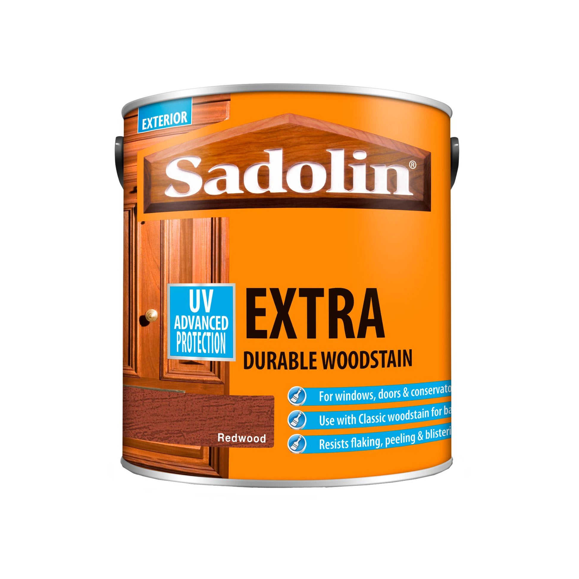 Sadolin Weatherproof Exterior Wood Stain for Ultimate Protection - Redwood