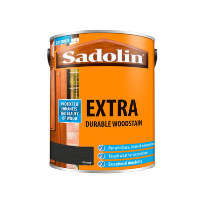 Sadolin Weatherproof Exterior Wood Stain for Ultimate Protection - Ebony