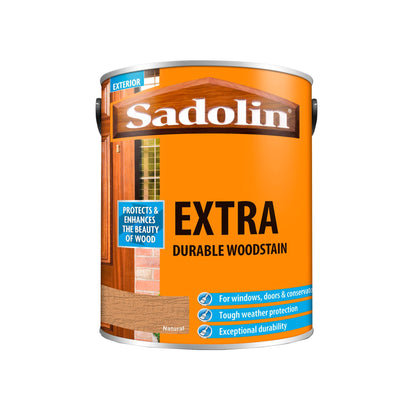 Sadolin Weatherproof Exterior Wood Stain for Ultimate Protection - Natural