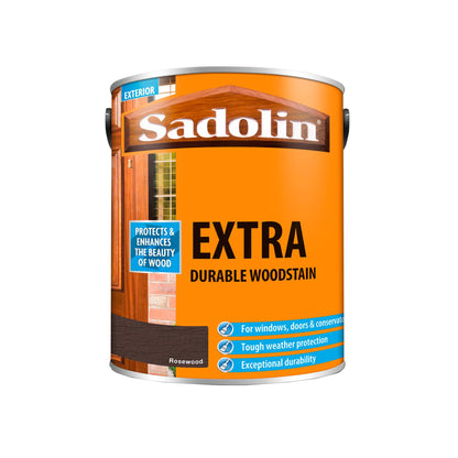 Sadolin Weatherproof Exterior Wood Stain for Ultimate Protection - Rosewood