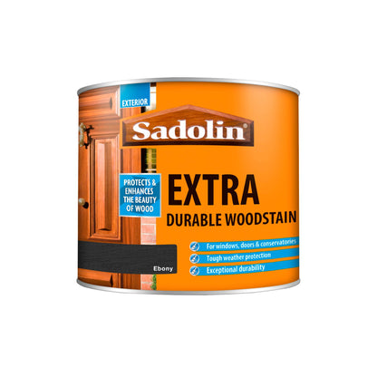 Sadolin Weatherproof Exterior Wood Stain for Ultimate Protection - Ebony