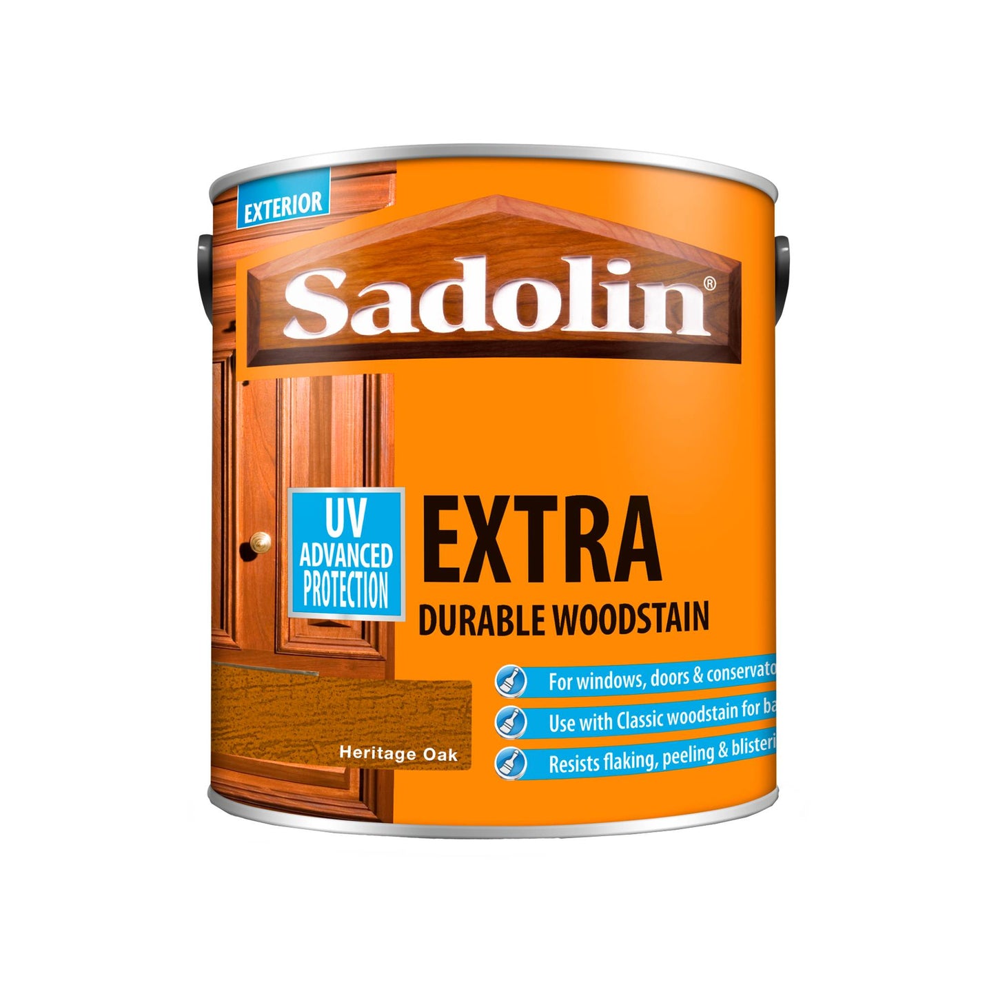 Sadolin Weatherproof Exterior Wood Stain for Ultimate Protection - Heritage Oak