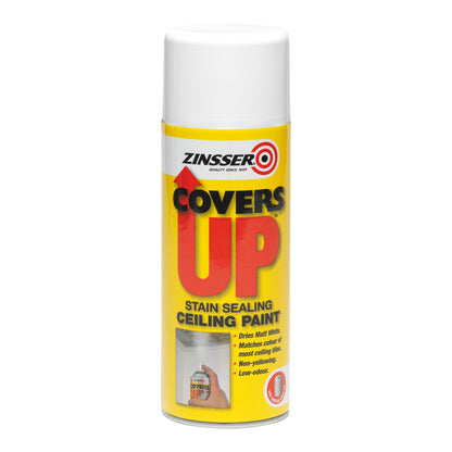 Zinsser CoversUp Aerosol - White - 400ml