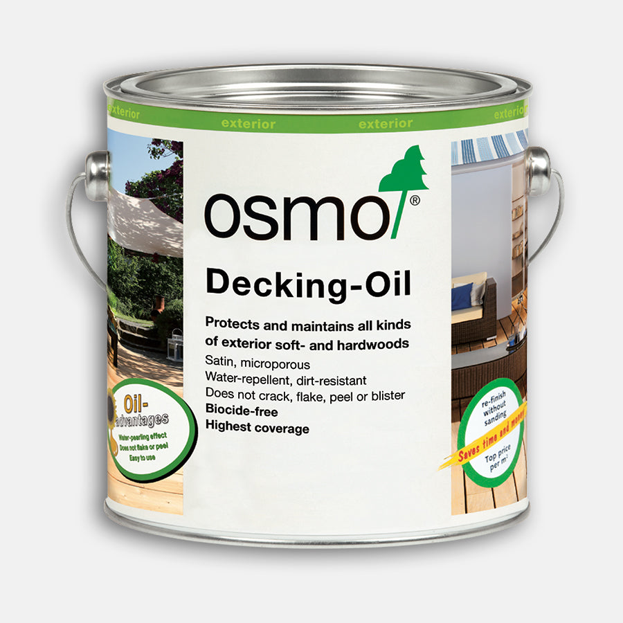 Osmo Deck Oil 007D Teak - 2.5 Litre