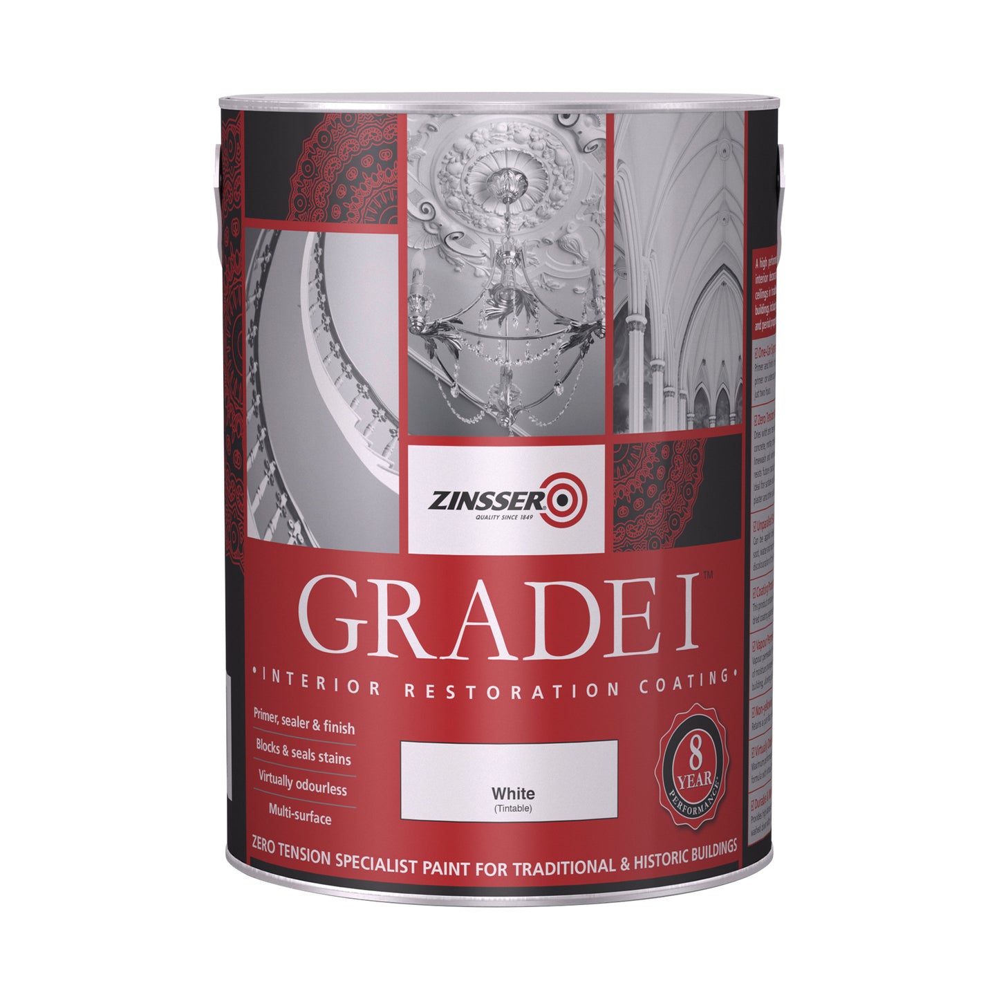 Zinsser Grade 1 - White