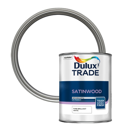 Dulux Trade SatinWood - Pure Brilliant White