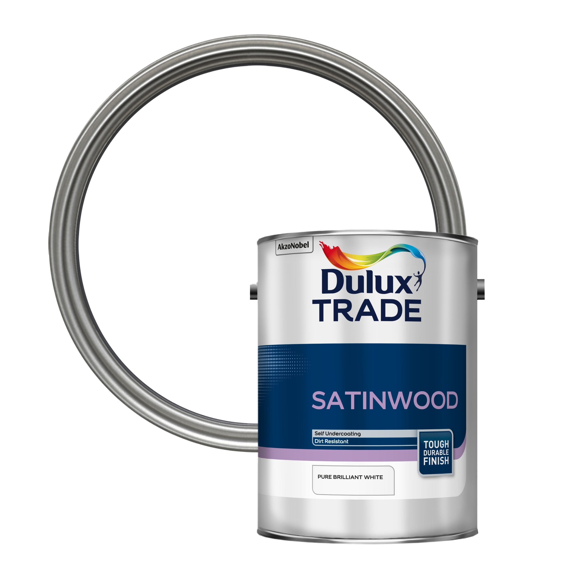 Dulux Trade SatinWood - Pure Brilliant White