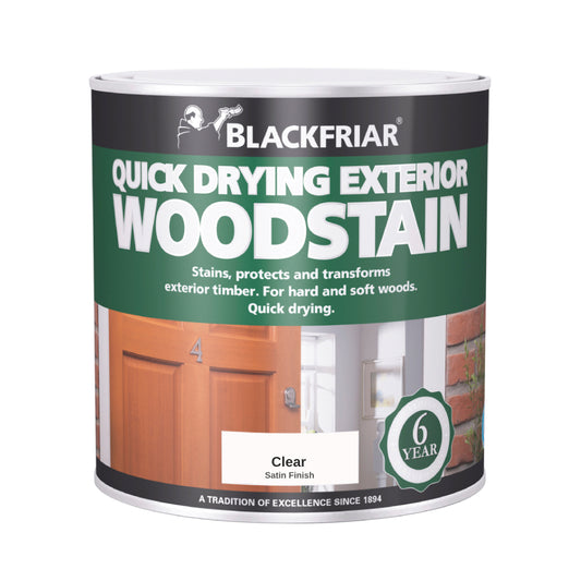 Blackfriar Quick Drying Exterior Woodstain - Clear