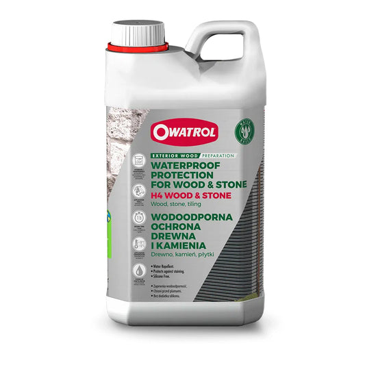 Owatrol H4 Wood & Stone Colourless Waterproof Protection