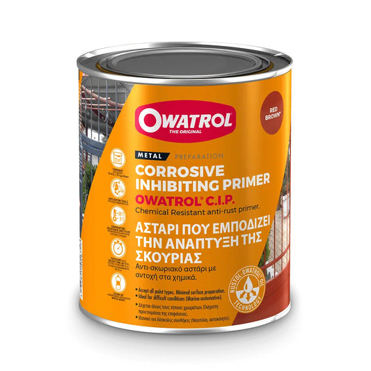 Owatrol CIP Rust-Inhibiting Penetrating Primer for Overcoating with Any Paint