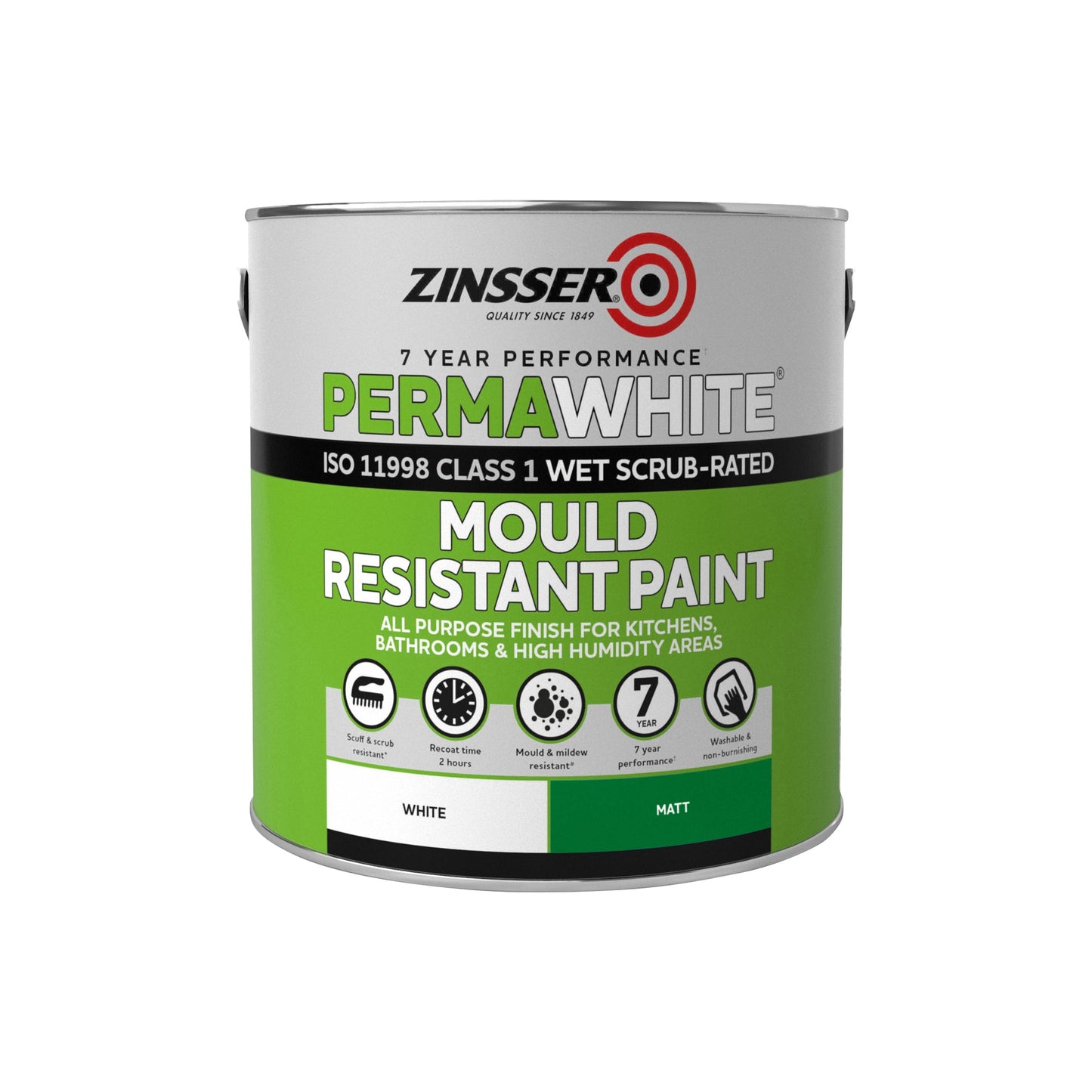 Zinsser PermaWhite Interior Matt