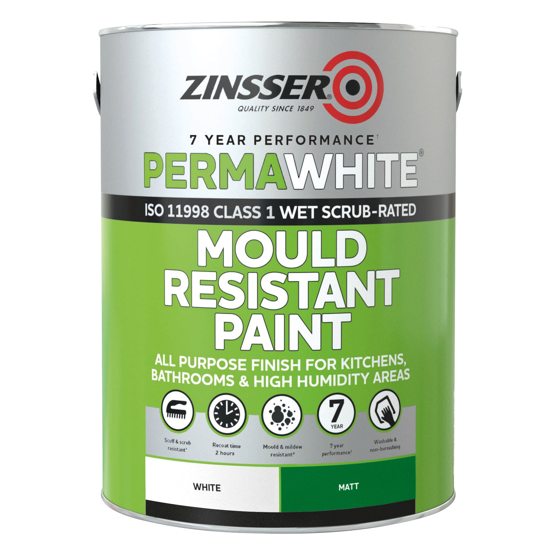 Zinsser PermaWhite Interior Matt