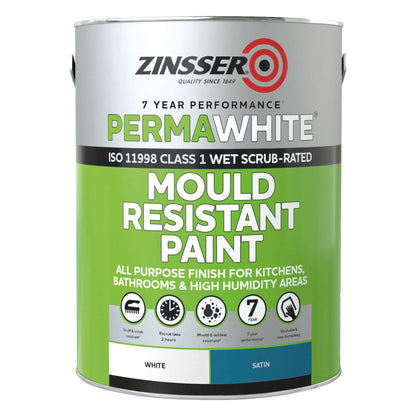 Zinsser PermaWhite Interior Satin