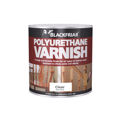 Blackfriar Polyurethane Varnish - Clear Gloss