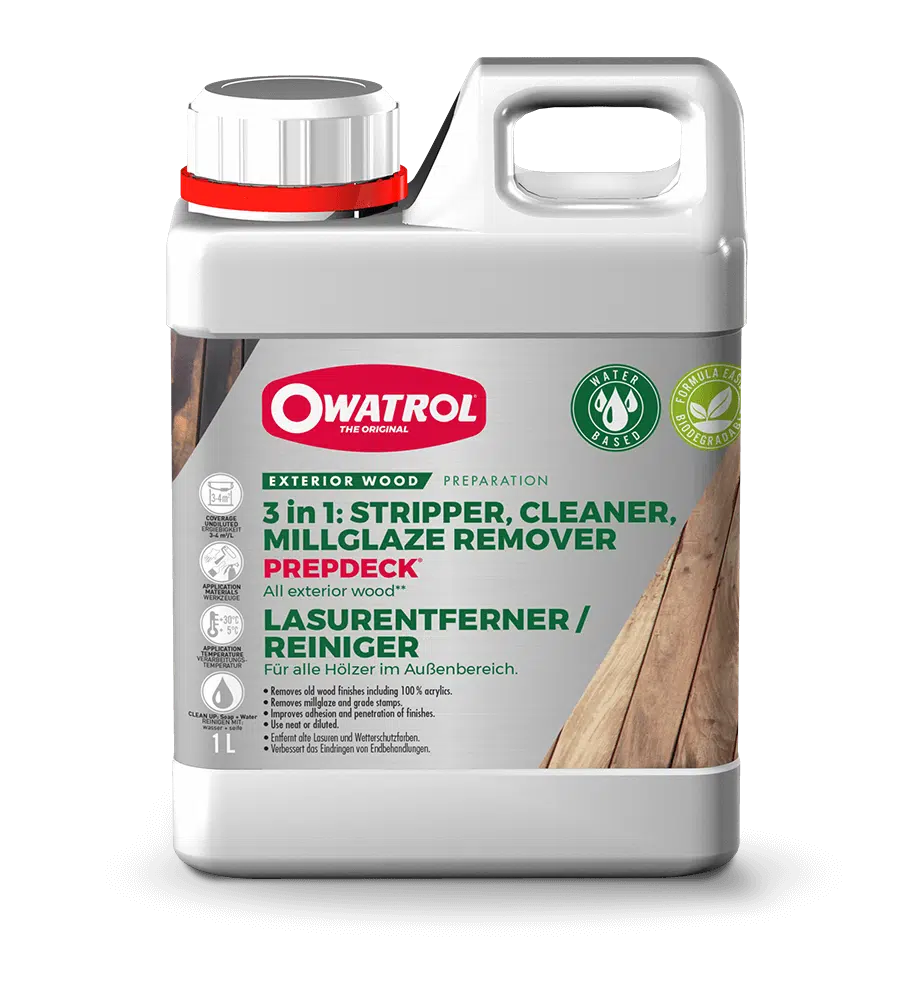 Owatrol Prepdeck High Grade Stripper for Exterior Wood