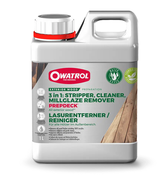 Owatrol Prepdeck High Grade Stripper for Exterior Wood