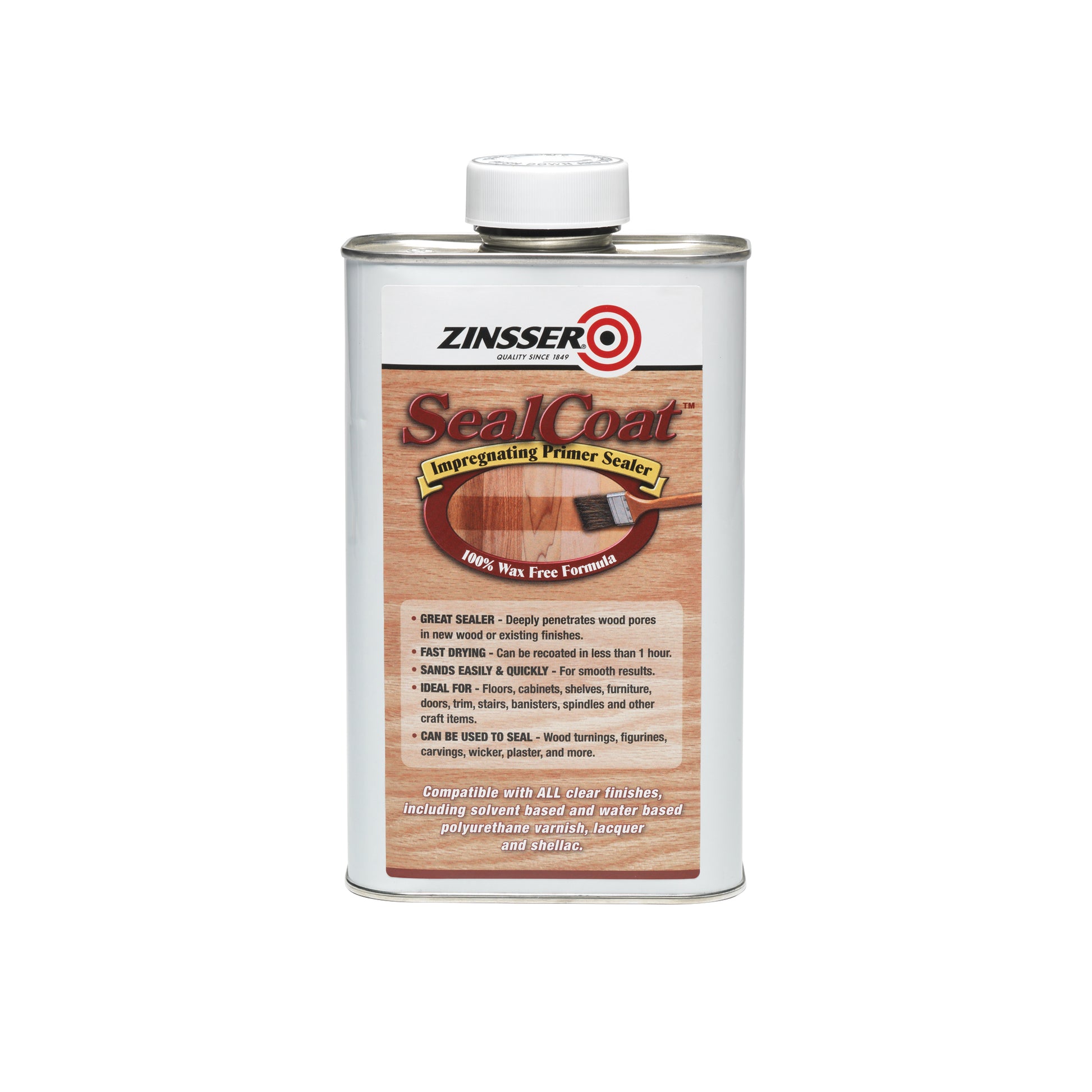 Zinsser Sealcoat - Clear - 1 Litre