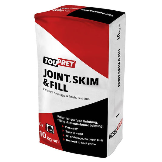 Toupret Joint, Skim & Fill - 10 Kg