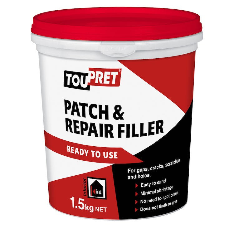 Toupret Patch & Repair Ready to Use Filler - 1.5 Kg