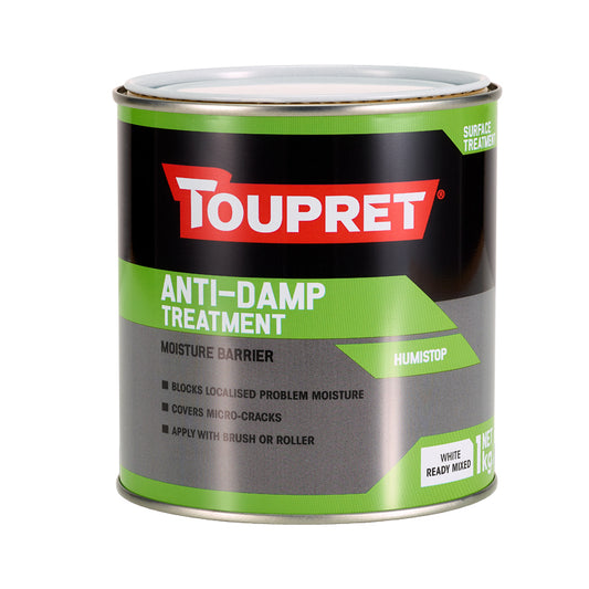 Toupret Anti Damp Treatment HumiStop - White - 1 Litre