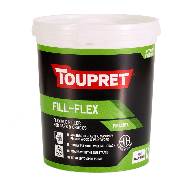 Toupret Fill Flex Fibacryl - White - 1 Kg