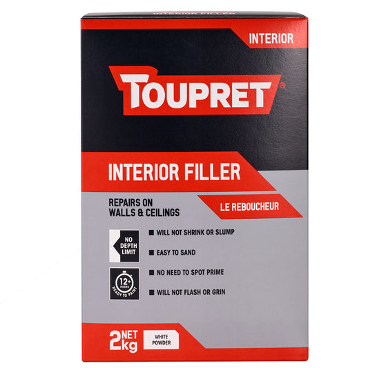 Toupret Interior Filler Le Reboucheur - White - 2 Kg