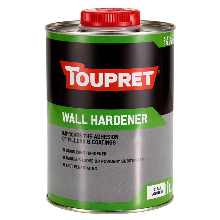 Toupret Wall Hardener - Clear - 1 Litre