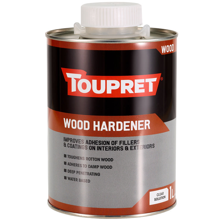 Toupret Wood Hardner - Clear - 1 Litre