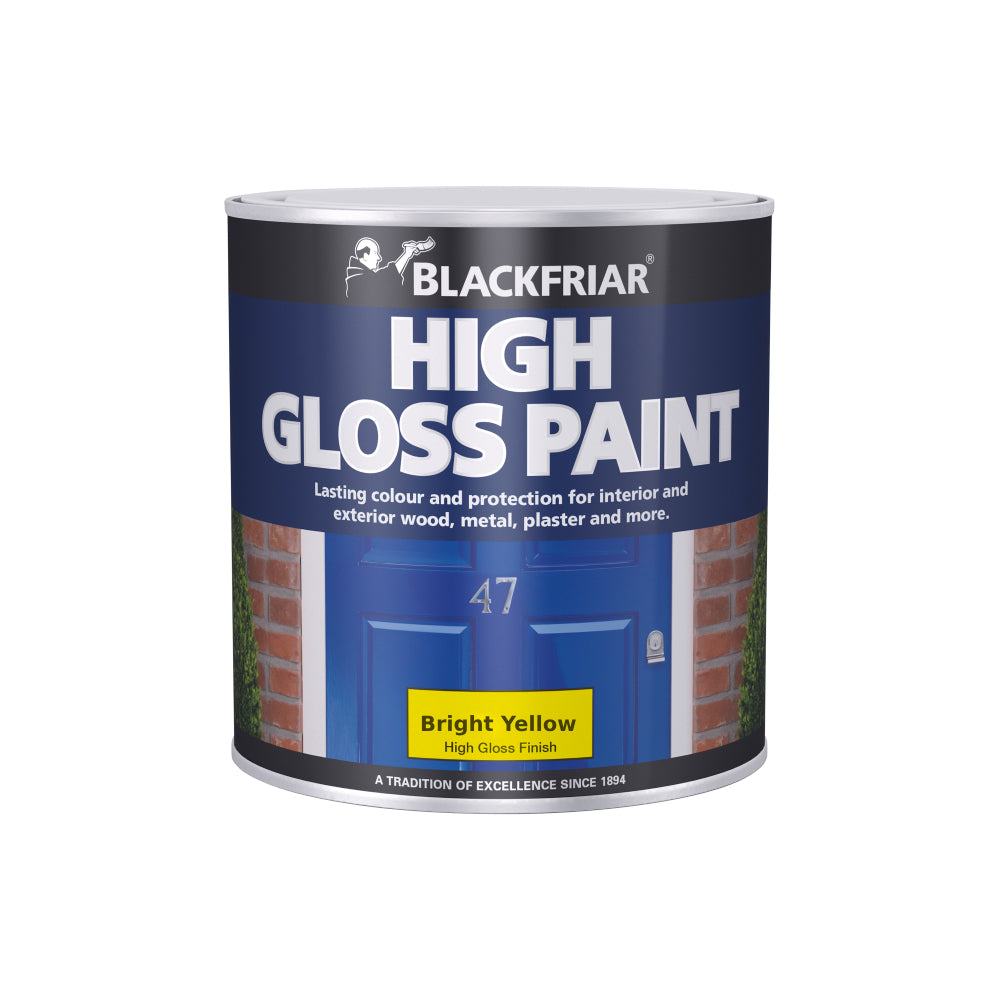 Blackfriar High Gloss Paint - Bright Yellow