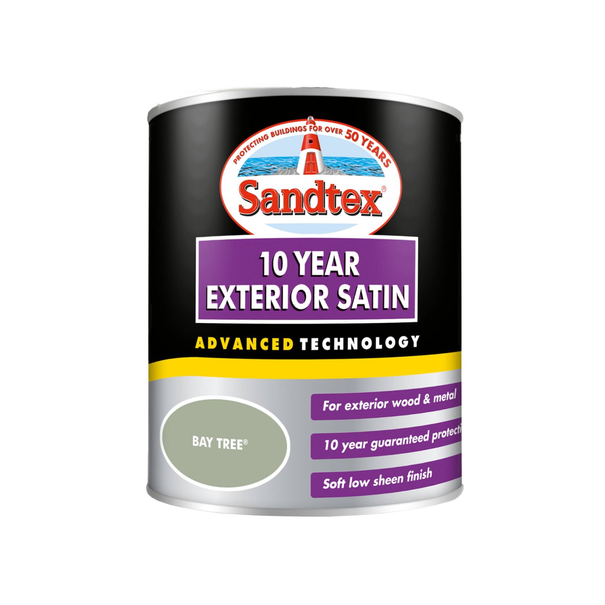 Sandtex 10 Year Exterior Satin Paint - Bay Tree