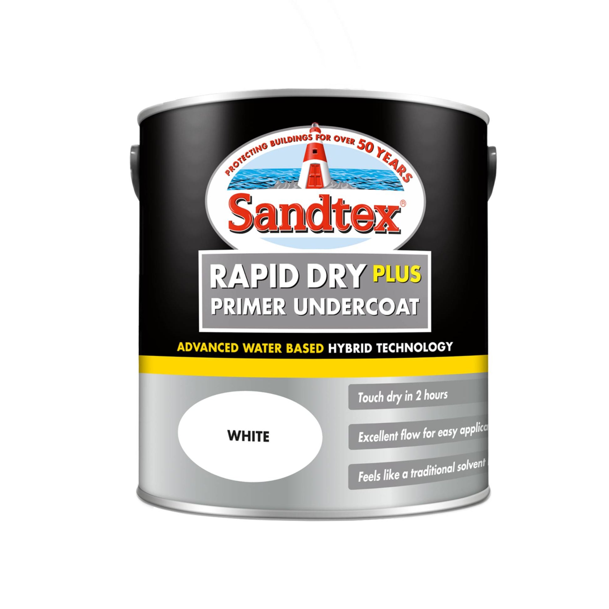 Sandtex Rapid Dry Plus Primer Undercoat - White