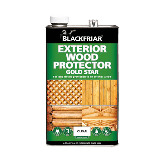 Blackfriar Exterior Wood Protector Gold Star - Clear