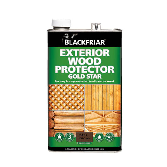 Blackfriar Exterior Wood Protector Gold Star - Dark Brown