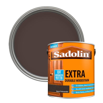 Sadolin Weatherproof Exterior Wood Stain for Ultimate Protection - Dark Palisander