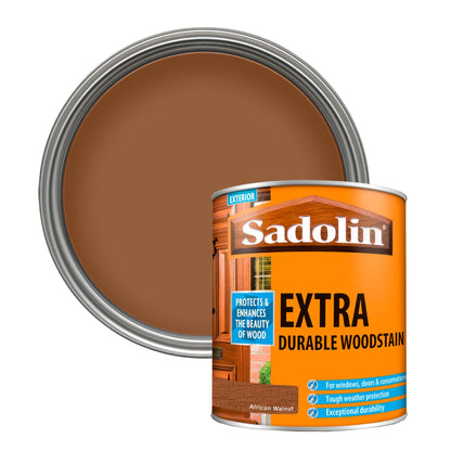 Sadolin Weatherproof Exterior Wood Stain for Ultimate Protection - African Walnut