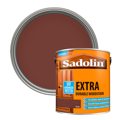 Sadolin Weatherproof Exterior Wood Stain for Ultimate Protection - Teak