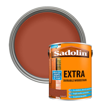 Sadolin Weatherproof Exterior Wood Stain for Ultimate Protection - Redwood