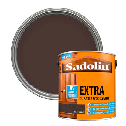 Sadolin Weatherproof Exterior Wood Stain for Ultimate Protection - Rosewood