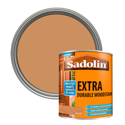 Sadolin Weatherproof Exterior Wood Stain for Ultimate Protection - Natural