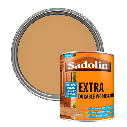 Sadolin Weatherproof Exterior Wood Stain for Ultimate Protection - Light Oak