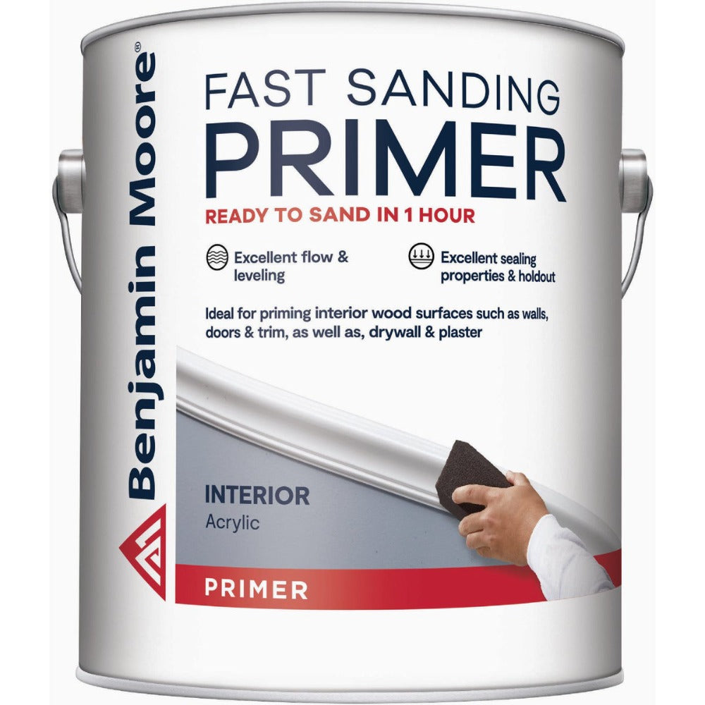 Benjamin Moore Fast Sanding White Primer - 1 Gallon (3.79L)