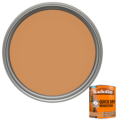 Sadolin Quick Dry Long-Lasting Exterior Woodstain with Six Year Protection - Natural