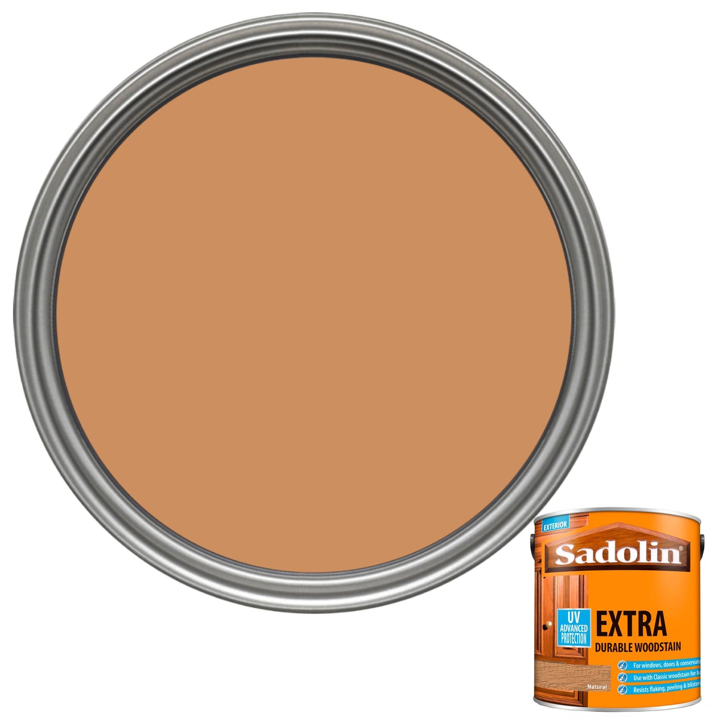 Sadolin Weatherproof Exterior Wood Stain for Ultimate Protection - Natural