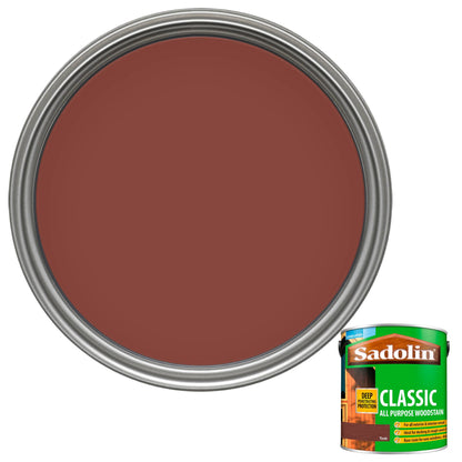 Sadolin Weatherproof Interior and Exterior Wood Stain - Teak